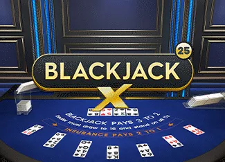 Blackjack X 25 - Azure - XTRAPLAY88